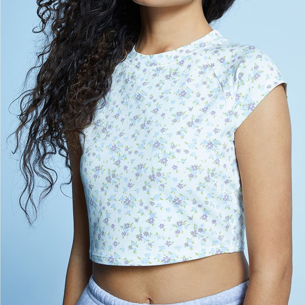 PS Basics by Pacsun Bluebell Raglan T-Shirt - Picture 7 of 7
